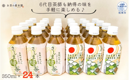 
お茶の根本園　さしま茶ペットボトル［緑茶］（茨城県共通返礼品・坂東市産）
