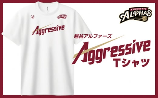 No.129 【越谷アルファーズ】オリジナルTシャツ ／ スポーツ バスケットボール プロバスケットボールチーム 埼玉県