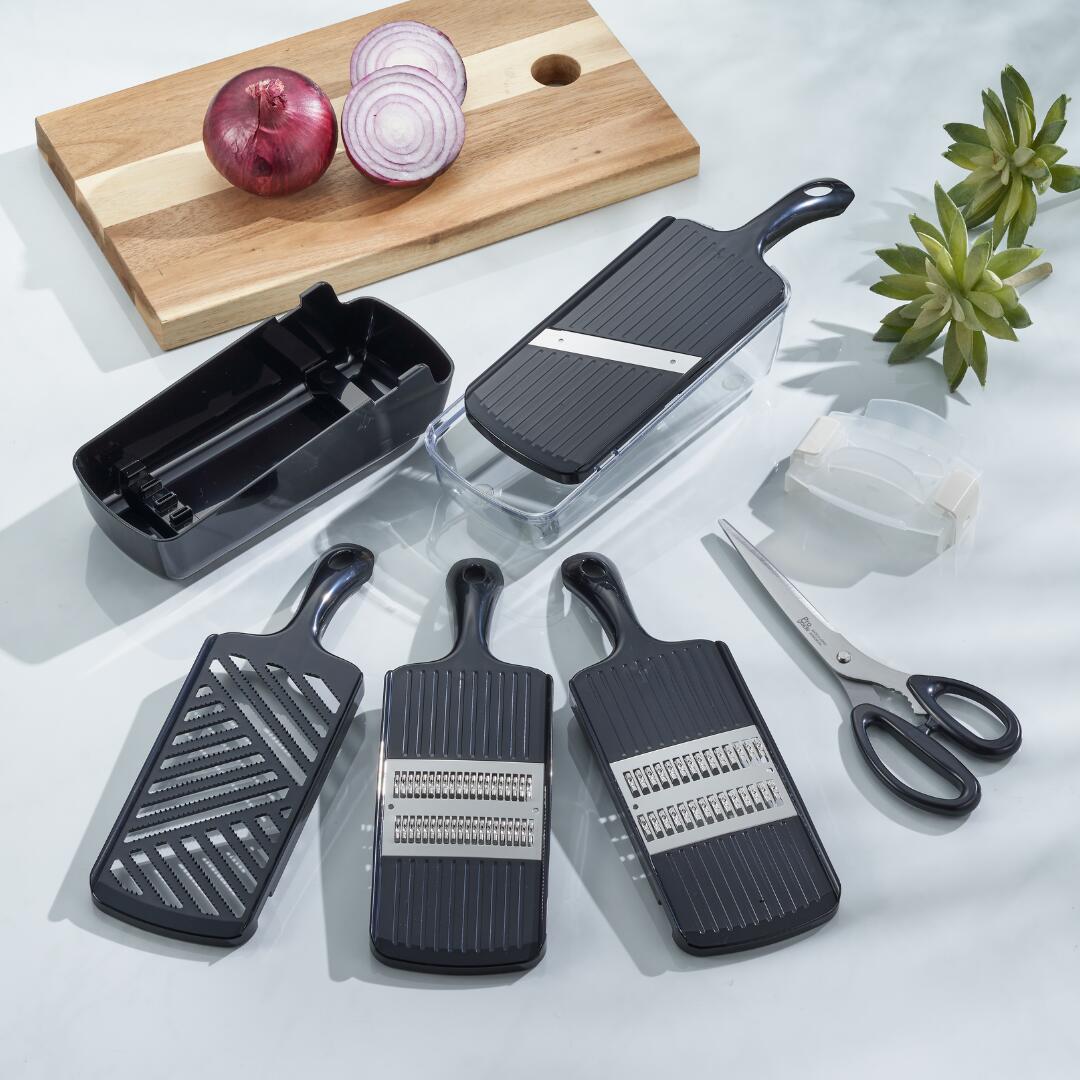 【ふるさと納税】プログレード野菜調理器セット＆焼肉ハサミ 調理の下ごしらえに 新生活 一人暮らし キッチン用品 調理器具 燕三条製 [下村工業] 【010P126】