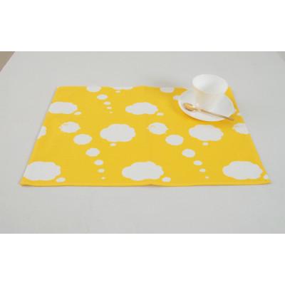 ふるさと納税 忠岡町 nordic+japan ランチョンマット 2枚組 (ヒツジ・イエロー) |  | 02