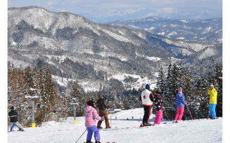 【Asahi自然観】スノーパーク リフト1日券 2025-2026シーズン スキーリフト券 山形県 朝日町 スポーツ スキー場 スキー場リフト券 スキー スノボ