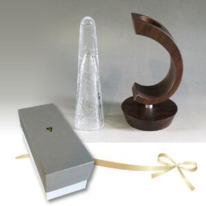 木Glass　一輪挿し　丸台 | グラス_00594