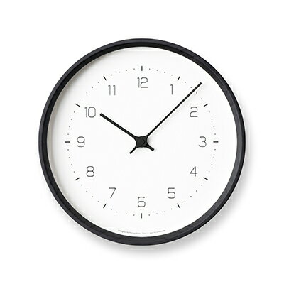 【ふるさと納税】NEUT wall clock / ブラック（KK22-09 BK）　 民芸品 工芸品 伝統技術 インテリア モダン クラシック 調和 ニュートラル 上質 天然 ホワイトアッシュ 時計 シンプル