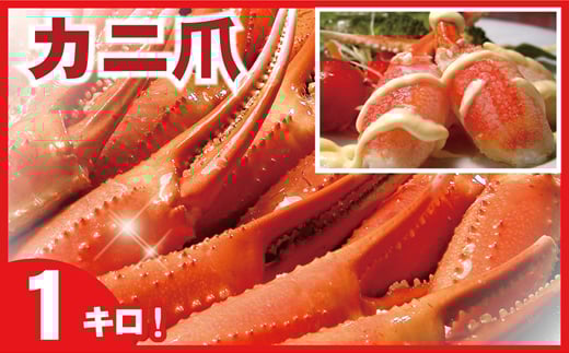 A-07001 ボイル紅ずわいがに爪1kg