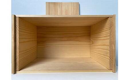 職人による手作り木箱 令和のりんご箱（大） ※レーザー加工選択可能 【新坂製函】 木製 箱 おしゃれ 木の箱 屋外 収納ボックス ウッドボックス 屋外収納 リメイク リンゴ 林檎 リンゴ箱 松材 おも