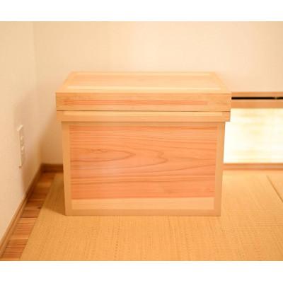 ふるさと納税 磐田市 静岡県産材　天竜杉　茶箱20キロ