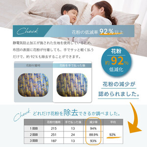 防ダニ フラットシーツ シングル 160×270cm【ライトブルー】