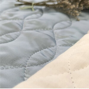 枕カバー Mサイズ 43×63cm 2枚 ブルー セット プレミアム シルク 100% リバーシブル 枕パッド 枕 カバー 洗える シルクの枕カバー ピローケース ピローカバー 綿100% 日本製 寝