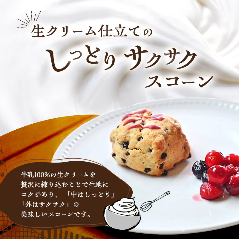 焼菓子 生クリームスコーン 10個 セット 福岡県産小麦と生クリーム使用 conne お菓子 おやつ ※配送不可：沖縄、離島