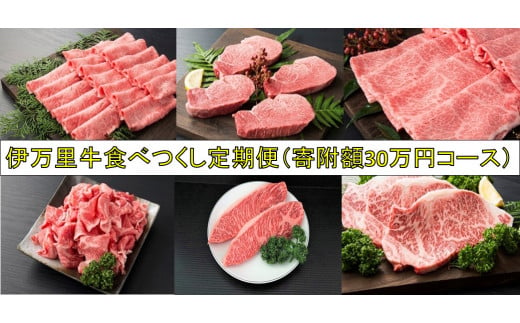 【伊万里牛】 食べつくし 定期便 6回便 モモスライス入り ヒレステーキ 30万円コース J253