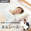 生島ヒロシの快眠健康枕　ネムレール　低め　(使用時の高さ約3.5cm)　替えカバー付き