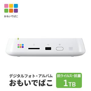 【ふるさと納税】BUFFALO おもいでばこ 1TB Wi-Fi6対応 デジタルフォトアルバム データ保存 家電