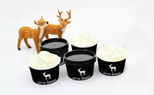 【ふるさと納税】ミルク ジェラート アイス 奈良で大人気店のジェラート cervo bianco チェルボビアンコ 濃厚ミルクジェラート 5個セット 植村牧場 奈良市 朝絞り デザート 高級 ギフト アイスクリーム 奈良県 奈良市 なら スイーツ スゥイーツ