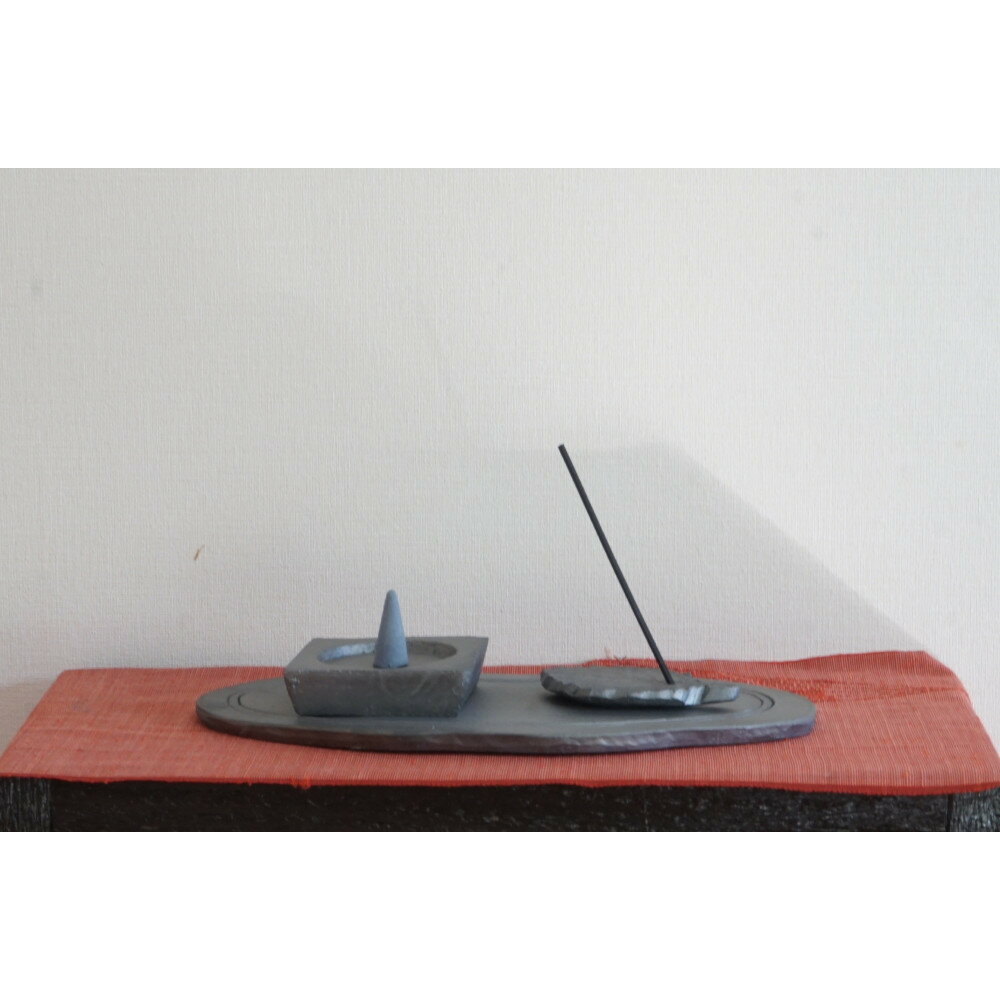 【ふるさと納税】お香立て・お皿　セット（2）