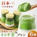 【ふるさと納税】めっ茶イケてるそのぎ茶プリン 6個セット / プリン ぷりん スイーツ すいーつ 抹茶 まっちゃ 抹茶プリン / 大村市 / おおむら夢ファームシュシュ[ACAA127]