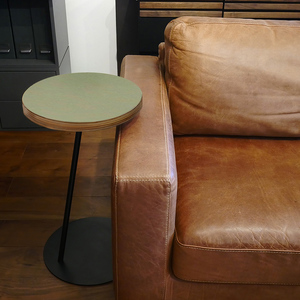 Circle side table（サークルサイドテーブル） サイドテーブル／ナイトテーブル H600 ブラック_オリーブ  EB8-0665