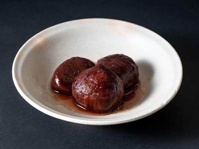 中山栗 渋皮煮 200g×2パック 真空包装 栗 くり クリ 愛媛 着色料不使用 無添加 ゆうパケット 少量パック 手作り デザート おやつ きんとん お正月 国産 伊予市｜B521