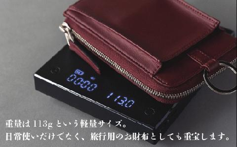 りんご レザー RingoLeather  SAIFU 【 赤 】  (株)SORENA  財布 ナイロン 合皮 信州 100000円 長野県 飯綱町 [1613]