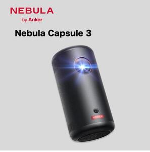 PJ02【 Nebula Capsule 3 】 ネビュラ Google TV搭載モバイル小型プロジェクター　フルHD