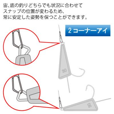 ふるさと納税 多治見市 カットウトライシンカー Wアーム完全仕掛 3点セット / YAMAWA(ヤマワ) 釣り用品 |  | 03