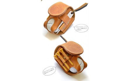 ゴルフボールホルダー【モスグリーン】