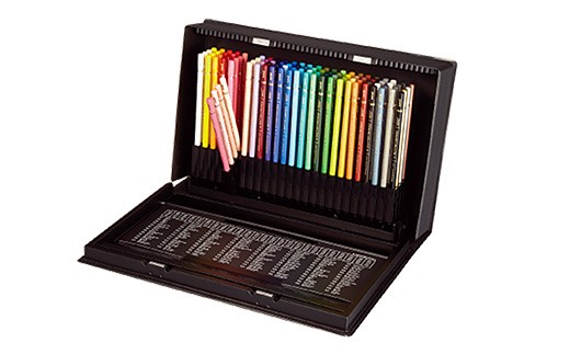 【飯豊町・川西町共通返礼品】JETSTREAM3色 スモーキーグリーン / Uni color (100色) - 三菱鉛筆 3色 ボールペン 色鉛筆 本格的 100色 三菱 お祝い プレゼント ギフト