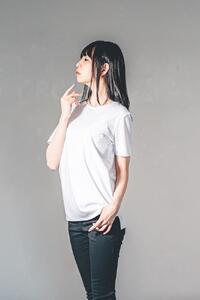 ◆サイズ：3（L）◆【大人のドレスTシャツ】スビンプラチナム スマートフィット 半袖｜クルーネック