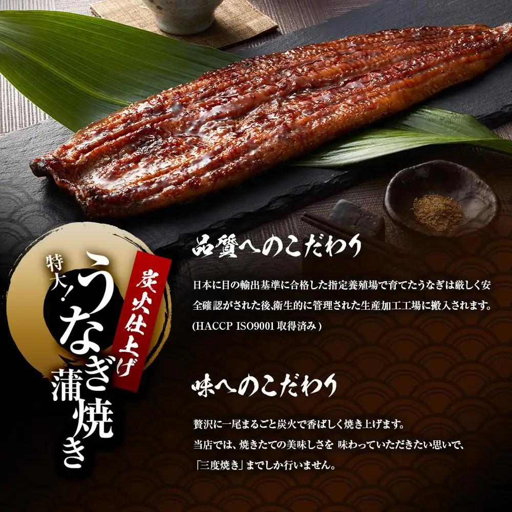 うなぎ蒲焼き2尾入り 430g～480g（蒲焼たれ4袋 山椒付き）［KS5］