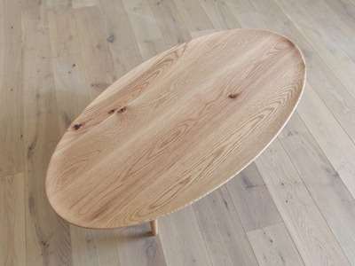 BORDO Oval Table 105 oak