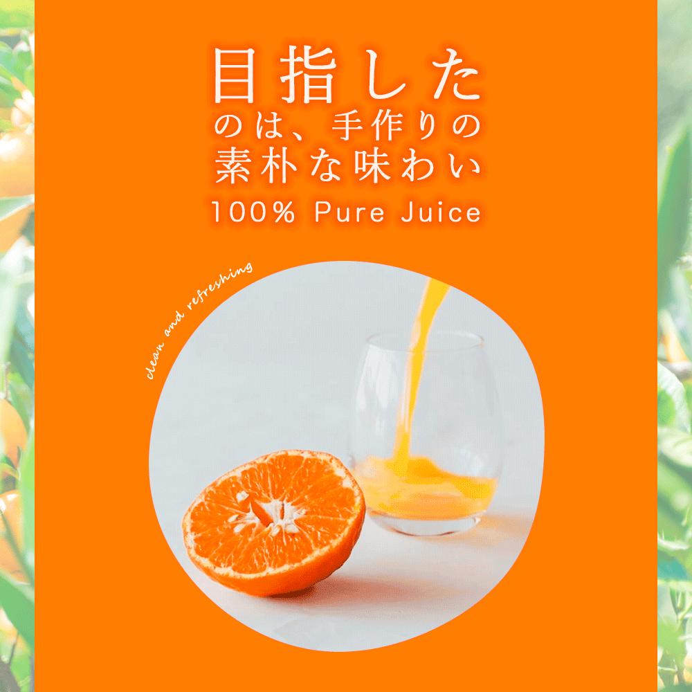 651.伊藤農園 100%ピュアジュース みかんしぼり180ml×12本（A651-2）