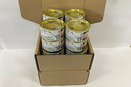 さけ中骨水煮180g×16缶 C-78022