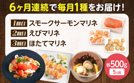 【全6回定期便】毎月異なる種類が届く♪マリネ500g 滋賀県長浜市/株式会社中村屋[AQAJ095]