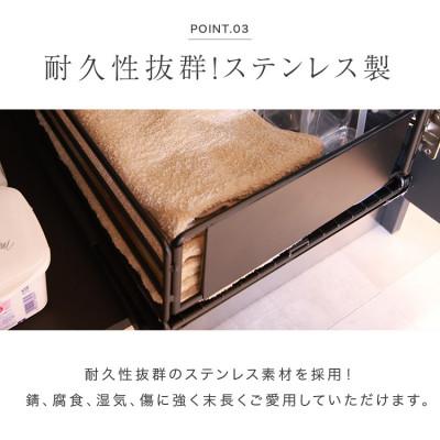 ふるさと納税 犬山市 【FLOAD/フロード公式】シンク下スライド式収納ラック(ブラック) |  | 03