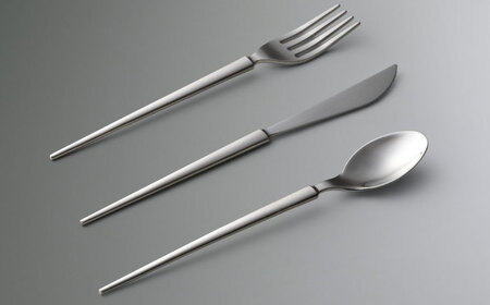 玉鋼 カトラリーセット(ナイフ/フォーク/スプーン)