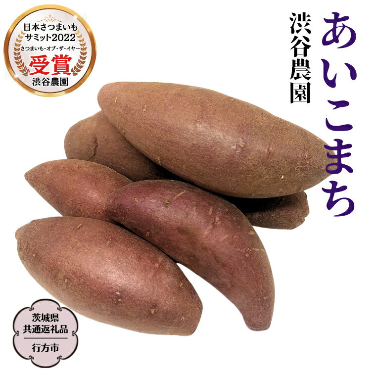 【ふるさと納税】あいこまち 〈 選べる内容量 〉 【茨城県共通返礼品／行方市】 2025年11月から発送開始 渋谷農園 さつまいも いも 芋 焼き芋