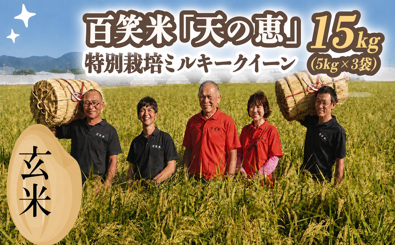 
                  玄米 有機栽培 ミルキークイーン 天の恵 15kg （5kg×3袋）R8年産 米 コメ 茨城県 新米 げんまい 15kg 先行予約 令和8年産 米 お米 数量限定 ご飯 ごはん コメ 白米 ライス 米15kg 15キロ 銘柄米 茨城県 新生活 応援 kome okome 茨城県産 国産 産地直送 ※ 新米予約 関東 茨城 筑西
                