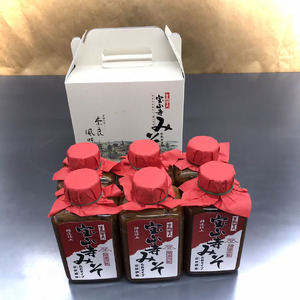 宝山寺みそ　みそだれ　和風味（6個入り） 350ml×6個 宝山寺味噌工房 13-058