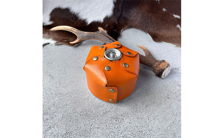 本革 OD缶カバー【OD缶230g】 栃木レザー 革小物 レザー小物  ブラウン