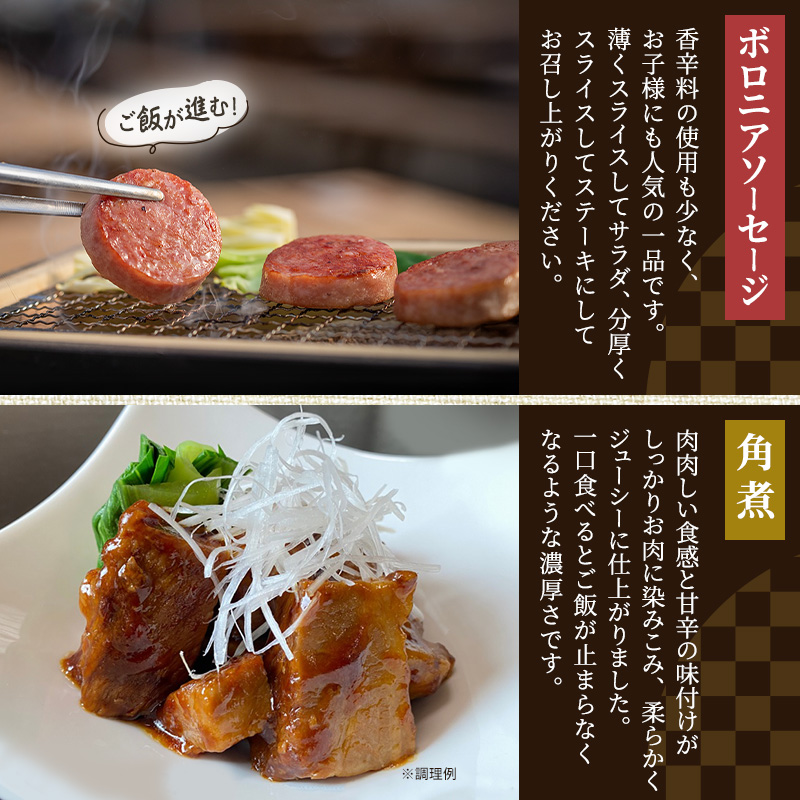 もちぶた お試し 加工品 セット こだわりのちょっと贅沢を ソーセージ 角煮 和豚 もち豚 豚肉 ポーク 肉 豚 ぶた ブタ 豚ロース 加工肉 レトルト レトルト食品 加工肉 アウトドア キャンプ バ