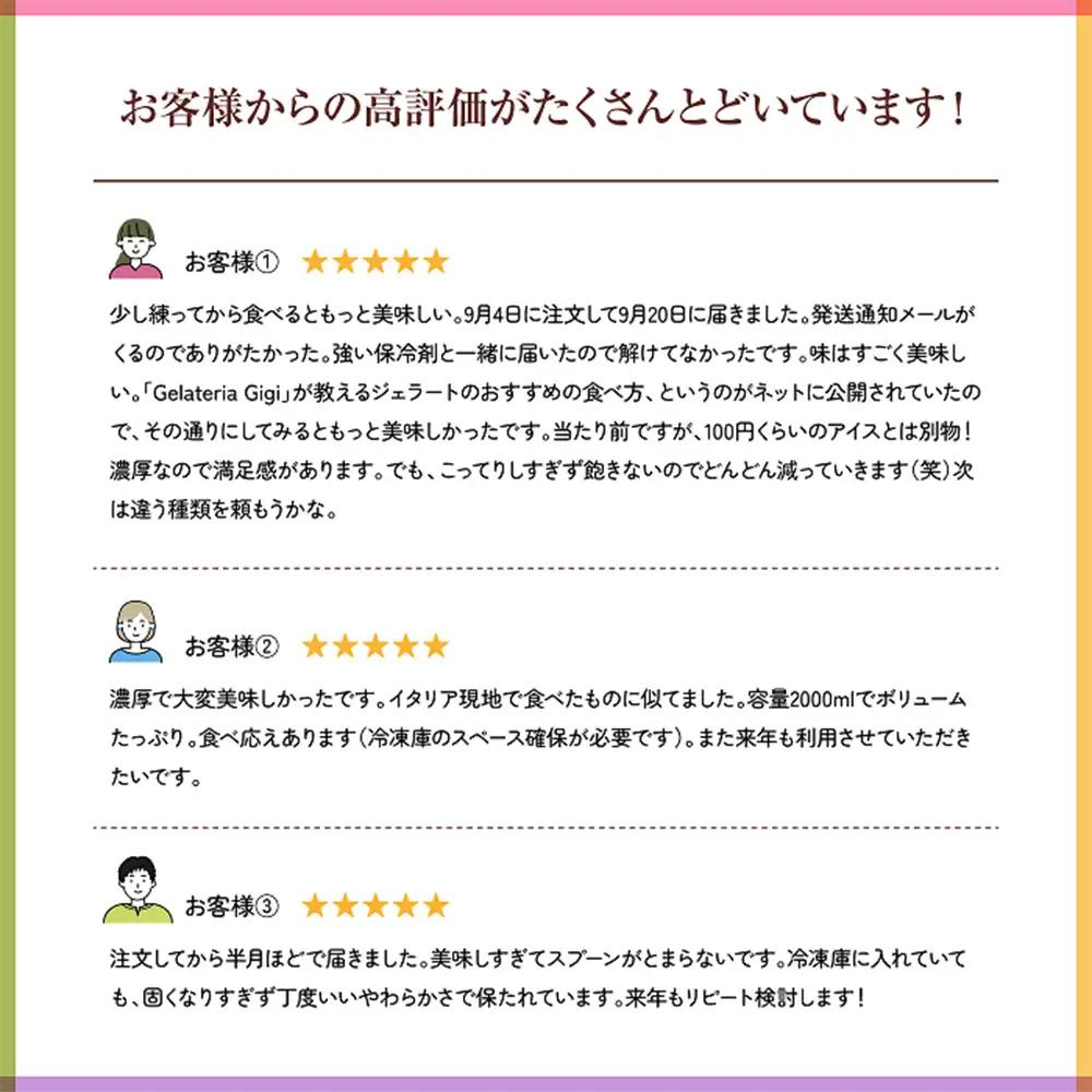 ジェラテリアGigiのイタリアンジェラート３種【カップサイズ12個入り】【43001702】
