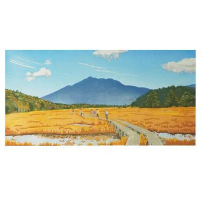 ふるさと納税 小牧市 版画「草もみじ(尾瀬ヶ原)」[201M03] |  | 01