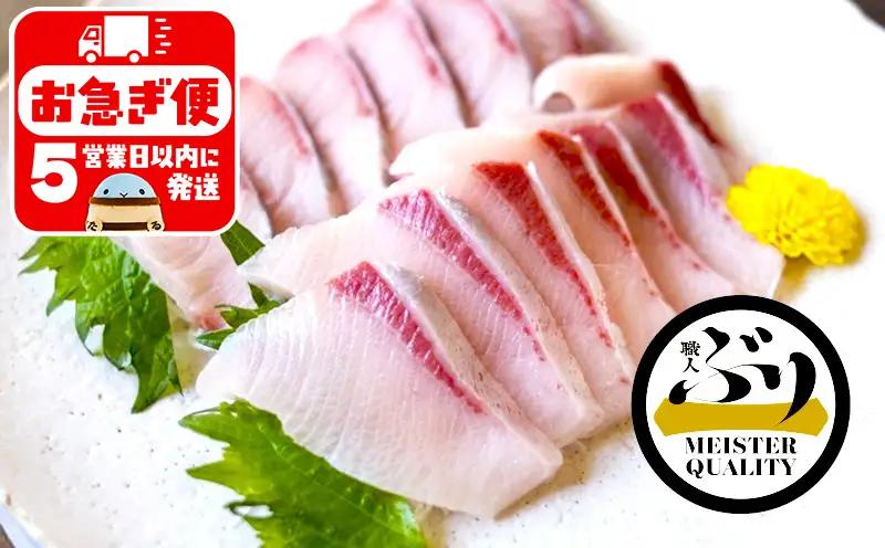 AQ-4709-202605／【鹿児島産ぶり】冷凍・ぶり皮無ロイン（背腹計4p）
