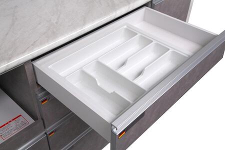 （ムラミグレー）【開梱設置】 オッド キッチンボード 幅150cm 耐震 引き戸 食器棚 オープンボード 完成品 カップボード ダイニングボード 150幅 大川家具