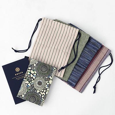 ふるさと納税 京都市 【たゆたふ】ROCCA goen　オリジナル御朱印帳と御朱印帳袋のセット(スーピマ グリーン) |  | 01