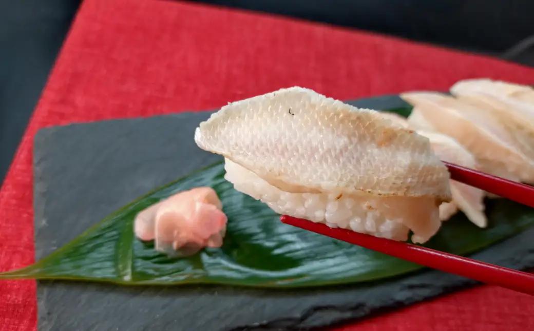 白身のトロが味わえる！　炙りのどぐろ寿司10貫（小ぶりサイズ） 【020_1706】