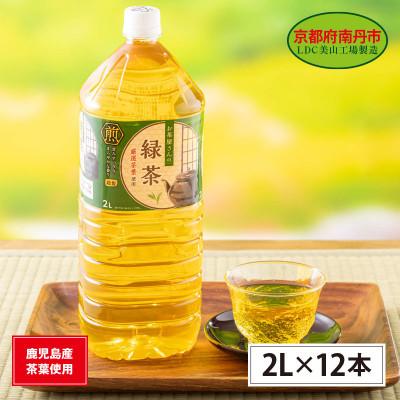 ふるさと納税 南丹市 【2ヵ月毎定期便】緑茶 2Lペットボトル×12本 お茶屋さんの緑茶全3回