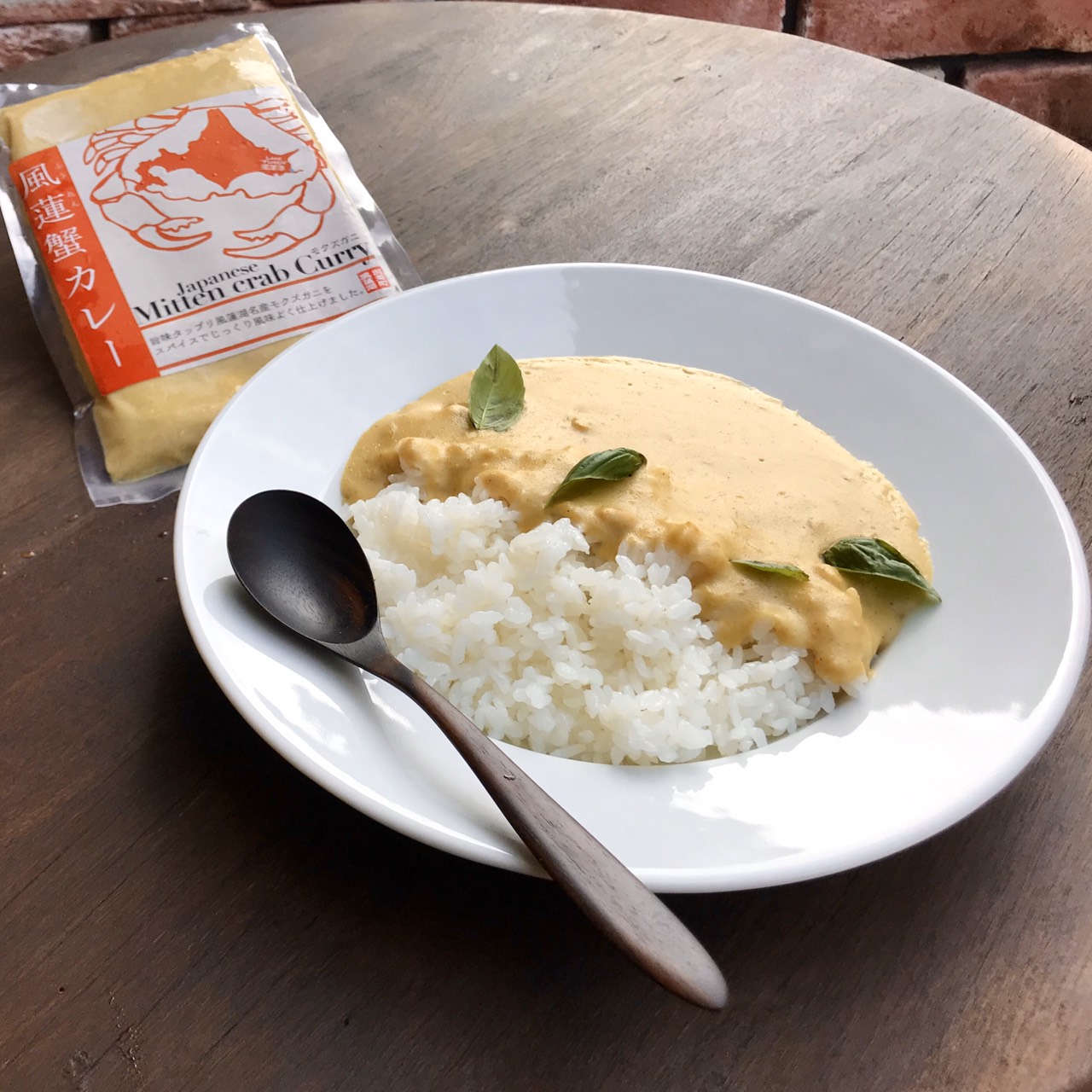 別海町産「風蓮蟹」カレー (180g×3pc)　	【be006-010c001】