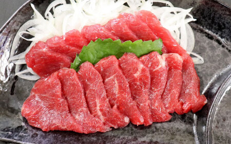 純国産馬 赤身馬刺し計約1kg 馬刺し[AYDK008]