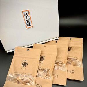 ＜無地熨斗＞干し帆立貝柱 袋入り30g×4袋 干し貝柱 帆立 ほたて貝柱 海鮮 酒の肴 炊き込みご飯 だし 魚介 北海道 父の日 母の日 ギフト 包装 お中元 贈答 ギフト 御中元 贈り物 手土産 熨