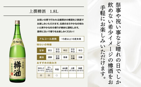 【月桂冠】上撰樽酒1.8L×1本｜京都 日本酒 人気 おすすめ